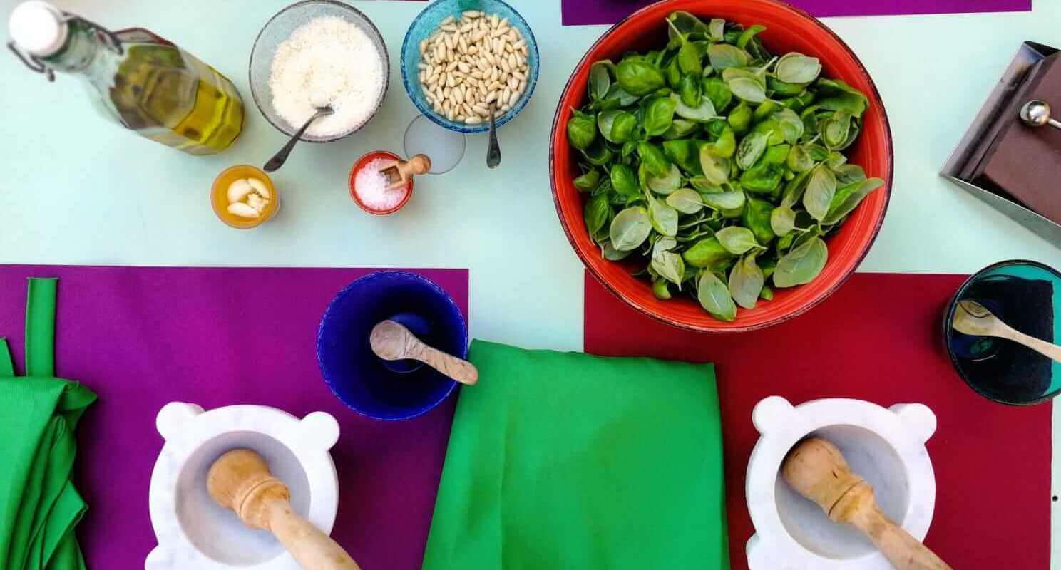 Typischer Aperitif mit genuesischem Pesto-Kochkurs im Oasi | Oasi ...