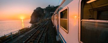 Die Cinque-Terre-Express-Bahnstrecke